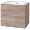 Aira CN720 umývadlová skrinka 60 cm, dub Aira CN720 umývadlová skrinka 60 cm, dub