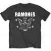 Ramones Tričko 1974 Eagle Unisex Charcoal Grey M Ramones Tričko 1974 Eagle Unisex Charcoal Grey M