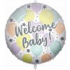 Procos Fóliový balón Welcome Baby 46 cm Procos Fóliový balón Welcome Baby 46 cm