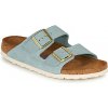 BIRKENSTOCK Šľapky ARIZONA SFB LEATHER Modrá BIRKENSTOCK Šľapky ARIZONA SFB LEATHER Modrá
