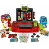 Teddies Pokladna velká digitální plast na baterie se zvukem se světlem v krabici 48x25x18cm Teddies Pokladna velká digitální plast na baterie se zvukem se světlem v krabici 48x25x18cm