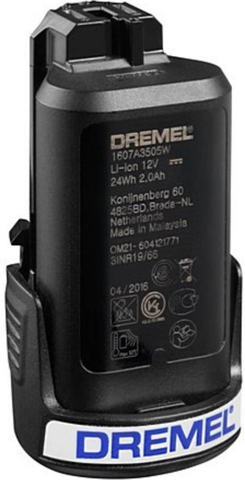 Dremel 26150880JA, 12 V, 2 Ah, Li-Ion