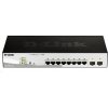 D-Link DGS-1210-10P 10-portový gigabitový Smart+ PoE switch, 8x GbE PoE+, 2x SFP, PoE 65W, bez ventilátora D-Link DGS-1210-10P 10-portový gigabitový Smart+ PoE switch, 8x GbE PoE+, 2x SFP, PoE 65W, bez ventilátora