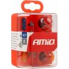 AMiO Sada halogenových žárovek a pojistek do auta 8 ks H7 01499