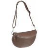 NovaKabelka.sk Reni Grande Taupe kožená talianska crossbody kabelka hnedá NovaKabelka.sk Reni Grande Taupe kožená talianska crossbody kabelka hnedá