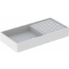 Viacúčelový drez Geberit Publica s plochou pre odkvapkani vpravo, biela, 500.922.00.1 Viacúčelový drez Geberit Publica s plochou pre odkvapkani vpravo, biela, 500.922.00.1