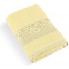 Bellatex froté osuška Orchidea 70 x 140 cm svetložltá