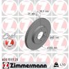 Brzdový kotúč ZIMMERMANN 600.1597.20 Brzdový kotúč ZIMMERMANN 600.1597.20