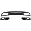 KITT Rear Diffuser with Exhaust Tips Tailpipe Package suitable for Mercedes C-Class W205 S205 Standard (2014-2018) C63 Design KITT Rear Diffuser with Exhaust Tips Tailpipe Package suitable for Mercedes C-Class W205 S205 Standard (2014-2018) C63 Design