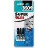 Vteřinové lepidlo Bison Super Glue Minis 3 x 1 g Vteřinové lepidlo Bison Super Glue Minis 3 x 1 g