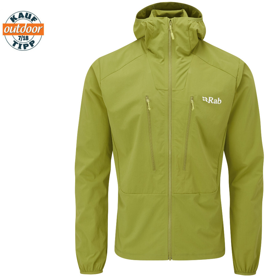 Rab Borealis jacket Aspen Green pánská lezecká bunda