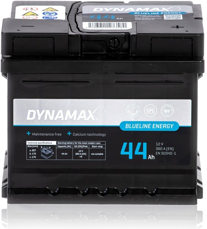 DYNAMAX ENERGY Blueline 44 12V 44Ah 360A