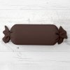 Biante Vankúš valec bonbon Rongo RG-015 Tmavo hnedý 15x100