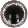 Bezpečnostné oči glitrované 12mm Farba: strieborné Bezpečnostné oči glitrované 12mm Farba: strieborné