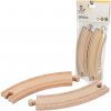 BABU vláčiky - Koľaj zákruta 17cm, 2 ks BABU vláčiky - Koľaj zákruta 17cm, 2 ks