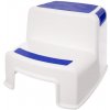 Orion Plastový dvojstupínek modro-biela 812107