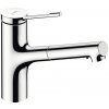 Drezová batéria so sprchou hansgrohe Zesis Lean M34 chróm 74814000 Drezová batéria so sprchou hansgrohe Zesis Lean M34 chróm 74814000