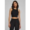 Urban Classics Ladies Cropped Rib Black