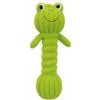Dumpbell Frog, žába/činka, latex se zvukem, 18cm 18 cm Dumpbell Frog, žába/činka, latex se zvukem, 18cm 18 cm