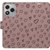 iSaprio Flip pouzdro Heart Dark 02 pro Honor 400 Lite n24hd02-FLP2-Hon400L