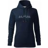 Labradorský retriever EKG - Mikina dámská Cape s kapucí - L ( Tmavomodrá (veľmi tmavá - skoro čierna) ) Labradorský retriever EKG - Mikina dámská Cape s kapucí - L ( Tmavomodrá (veľmi tmavá - skoro čierna) )