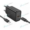Nabíjačka HOCO N60 QC3.0 PD 20W a káblom USB-C na USB-C čierna Nabíjačka HOCO N60 QC3.0 PD 20W a káblom USB-C na USB-C čierna