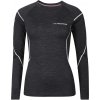 PROGRESS Dámske funkčné Merino tričko MERINO LS čierna biela ružová PROGRESS Dámske funkčné Merino tričko MERINO LS čierna biela ružová