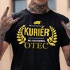 Tričko s potlačou OTEC KURIÉR Dámsky Čierna XS Tričko s potlačou OTEC KURIÉR Dámsky Čierna XS