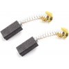 2x uhlíková kefa 6 x 8 x 18 mm pre elektrické náradie 2x uhlíková kefa 6 x 8 x 18 mm pre elektrické náradie