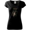 Diviak fotka - Dámske tričko Pure - XL ( Čierna ) Diviak fotka - Dámske tričko Pure - XL ( Čierna )