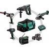 Metabo 685213000 - Combo Set 5.2 - AKU stroje v súprave, 18V, Brašňa pre náradie, BS 18 LTX BL + KH 18 LTX 24 + W 18 L 9-125 Quick + SSW 18 LTX 300 BL + R 12-18 DAB BT Metabo 685213000 - Combo Set 5.2 - AKU stroje v súprave, 18V, Brašňa pre náradie, BS 18 LTX BL + KH 18 LTX 24 + W 18 L 9-125 Quick + SSW 18 LTX 300 BL + R 12-18 DAB BT