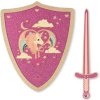 Konges Sløjd Detská hračka Štít a meč Pink Konges Sløjd Detská hračka Štít a meč Pink