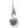 Thomas Sabo PE981-637-21 nárameks - midnight rose silver big Thomas Sabo PE981-637-21 nárameks - midnight rose silver big