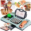 Vzdelávacia obchodná pokladňa Mikrofón Váha Košík Čítačka kódov mincí Vzdelávacia obchodná pokladňa Mikrofón Váha Košík Čítačka kódov mincí