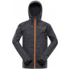 Pánska softshellová bunda s dwr úpravou ALPINE PRO HERAS sivá/oranžová M Pánska softshellová bunda s dwr úpravou ALPINE PRO HERAS sivá/oranžová M