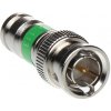 BNC-W/ZAC-TRI113/MSR - Kompresný konektor zelený na kábel Triset-113 - ALIQUAM BNC-W/ZAC-TRI113/MSR - Kompresný konektor zelený na kábel Triset-113 - ALIQUAM