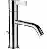 Laufen Kartell umyvadlová stojánková páková baterie, pevný výtok 135 mm, s automatickou výpustí, chrom H3113310041211 Laufen Kartell umyvadlová stojánková páková baterie, pevný výtok 135 mm, s automatickou výpustí, chrom H3113310041211