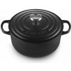Le Creuset Kastról SIGNATURE 20 cm, 2,4 l, SATIN BLACK, liatina Le Creuset Kastról SIGNATURE 20 cm, 2,4 l, SATIN BLACK, liatina