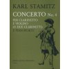 Editio Musica Budapest Concerto No. 4 per clarinetto e violino o due clarinetti soli