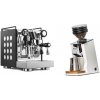 Rocket Espresso Appartamento, black/white + Eureka Mignon Zero 65 Speedy, CR white Rocket Espresso Appartamento, black/white + Eureka Mignon Zero 65 Speedy, CR white