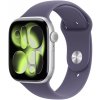 Apple Watch Series 11 42 mm Strieborný hliník s hmlovo fialovým športovým remienkom S/M MEU64WF/A Apple Watch Series 11 42 mm Strieborný hliník s hmlovo fialovým športovým remienkom S/M MEU64WF/A