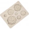 Silikónová vytláčacia forma - 7 ruží Silikónová vytláčacia forma - 7 ruží