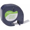 Kompatibilná páska s Dymo 59421,S0721500 / 91220,S0721520,12mm x 4m, čierny tisk/bílý podk Kompatibilná páska s Dymo 59421,S0721500 / 91220,S0721520,12mm x 4m, čierny tisk/bílý podk