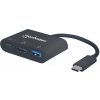 Stacja/replikátor Manhattan USB-C (152037) Stacja/replikátor Manhattan USB-C (152037)