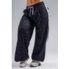 Baggy tepláky s leopardím vzorom PRIMAL 865 black leopard NEBBIA Veľkosť: XS Baggy tepláky s leopardím vzorom PRIMAL 865 black leopard NEBBIA Veľkosť: XS