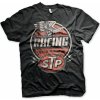 Pánské tričko STP Vintage Racing čierne - L / Čierna Pánské tričko STP Vintage Racing čierne - L / Čierna