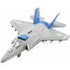 Lietadlo/stíhačka plast 31cm na batérie so svetlom so zvukom v krabici 32x22,5x9cm Lietadlo/stíhačka plast 31cm na batérie so svetlom so zvukom v krabici 32x22,5x9cm