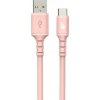 TB Touch AKTBXKUCMISI10P USB-A - USB-C, 1m, růžový TB Touch AKTBXKUCMISI10P USB-A - USB-C, 1m, růžový