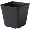 Kvetináč plast čierny 9 cm x 9 cm x 10 cm Kvetináč plast čierny 9 cm x 9 cm x 10 cm