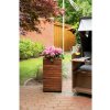 Kvetináč BLOCK, drevo akácie, výška 80 cm, hnedá Kvetináč BLOCK, drevo akácie, výška 80 cm, hnedá
